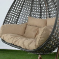Outdoor Wicker Furniture Swing Double Hanging Chair